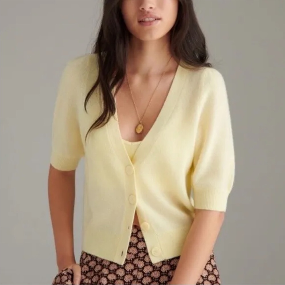 Anthropologie Maeve Beth Cashmere Sweater